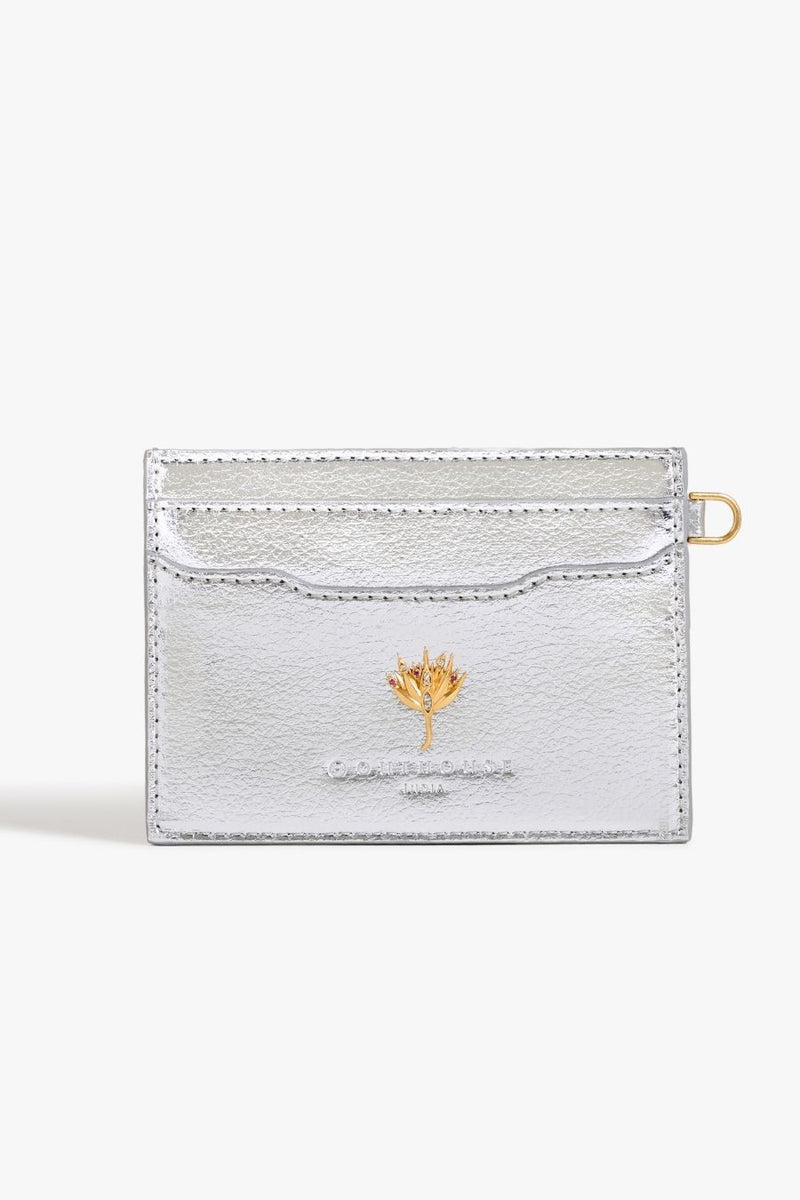 Prosperity Card Holder in Celestial Silver