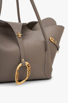 The Boss Tote Bag in Greige Taupe
