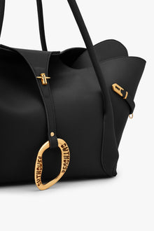The Boss Tote Bag in Raven Black