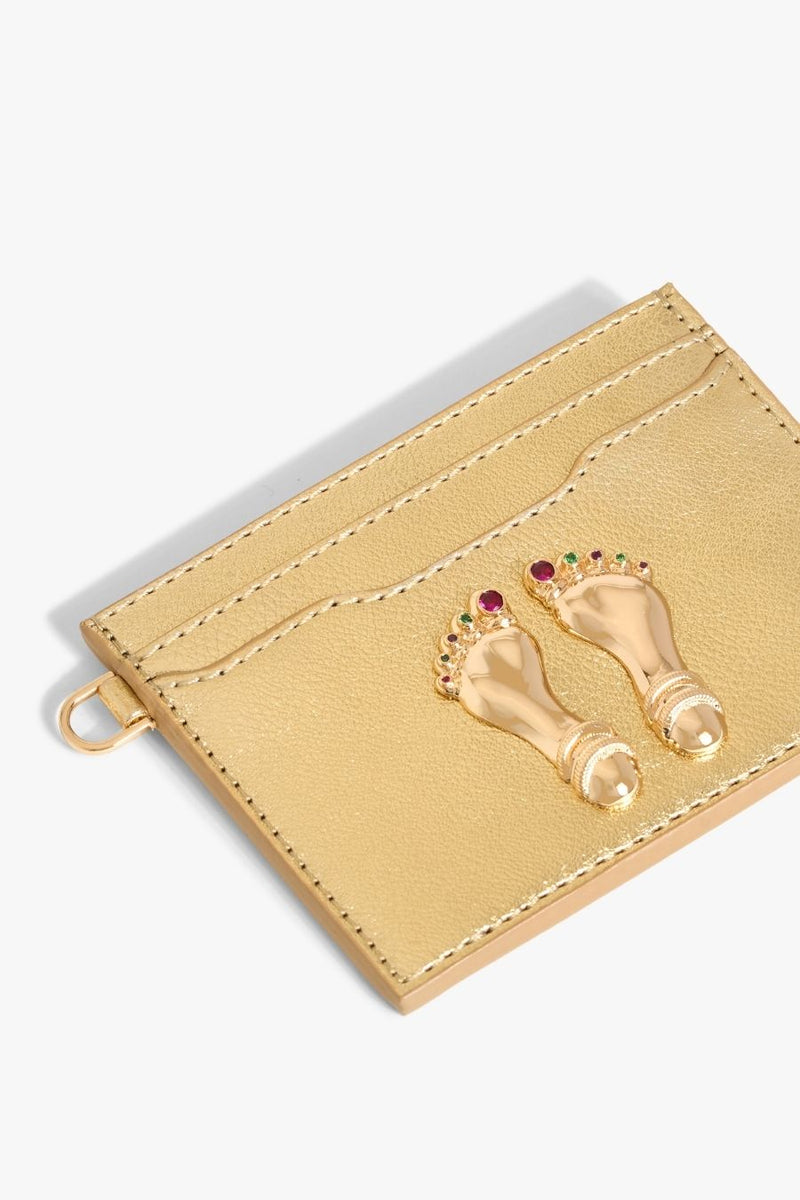 Abundance Card Holder in Divine Gold