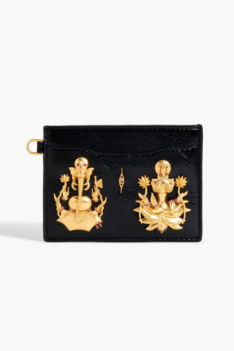 Prosperity Card Holder in Onyx Black