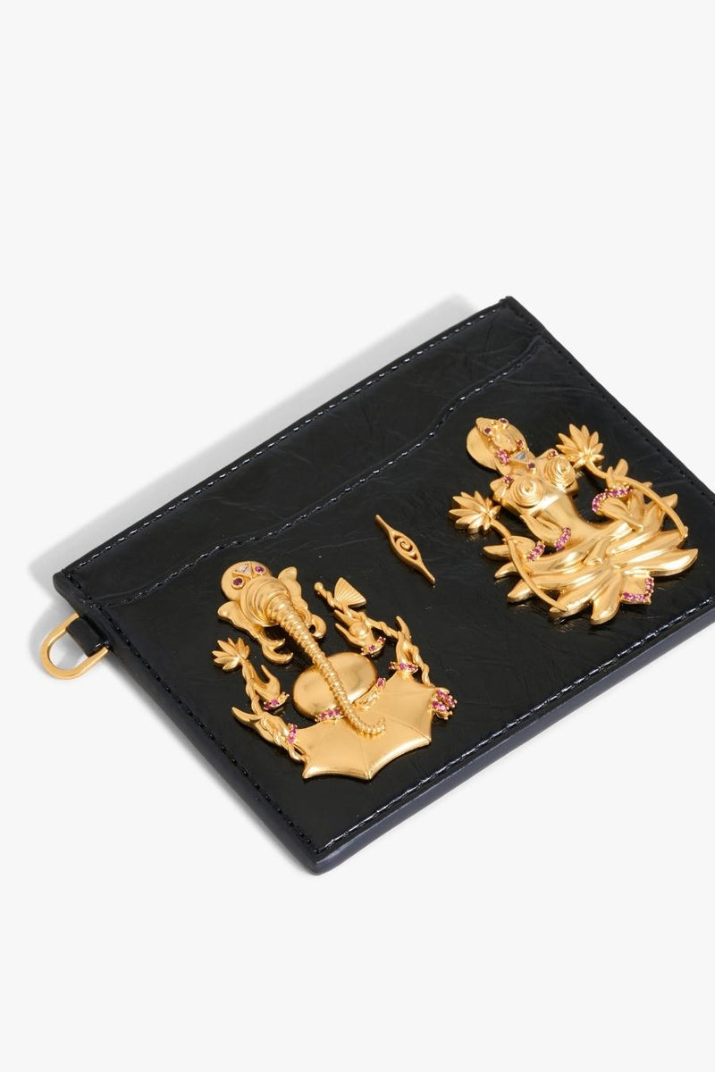 Prosperity Card Holder in Onyx Black