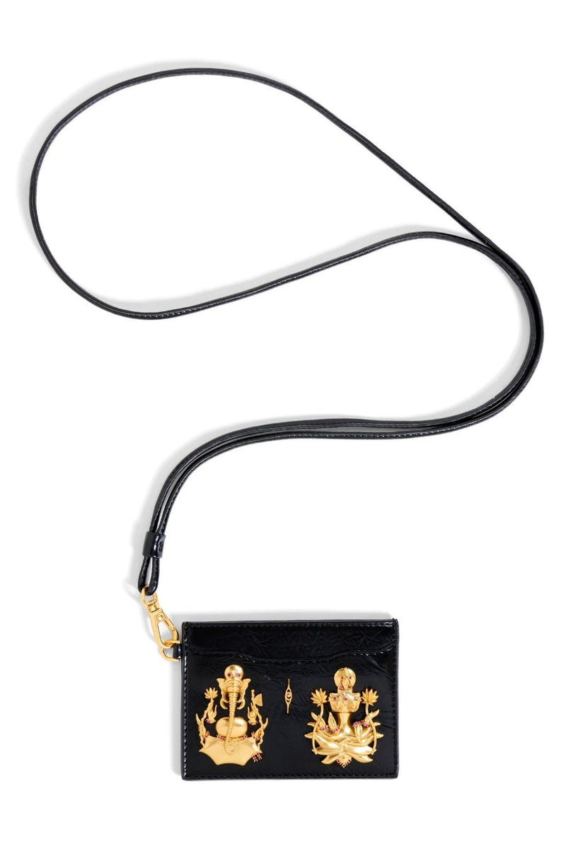 Prosperity Card Holder in Onyx Black