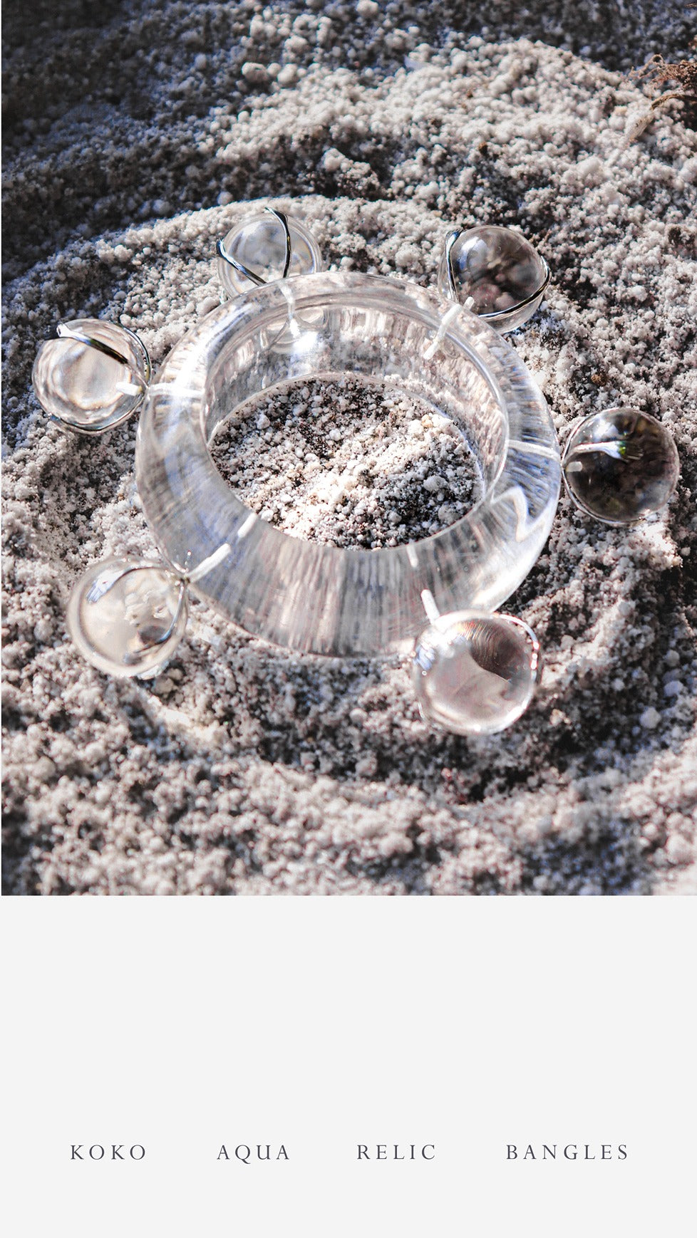 Aqua Relic Bangle