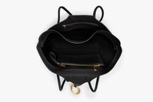 The Boss Tote Bag in Raven Black