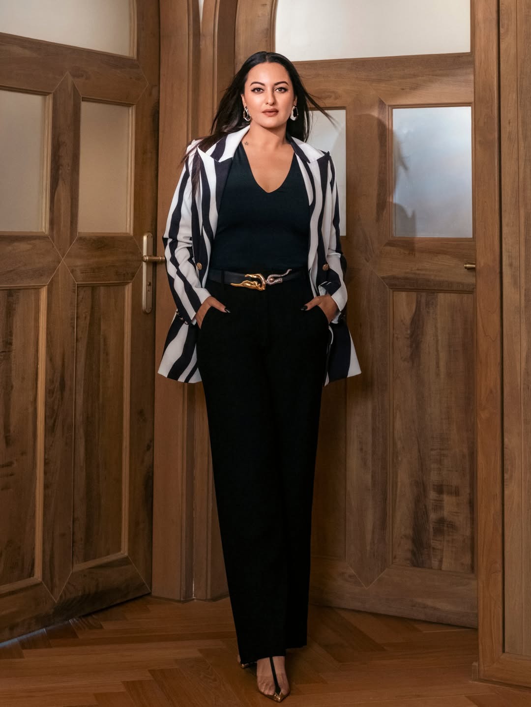 Sonakshi Sinha In Sigil Coil Belt