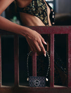 Pico Minaudiere Couture Bag In Midnight Noir