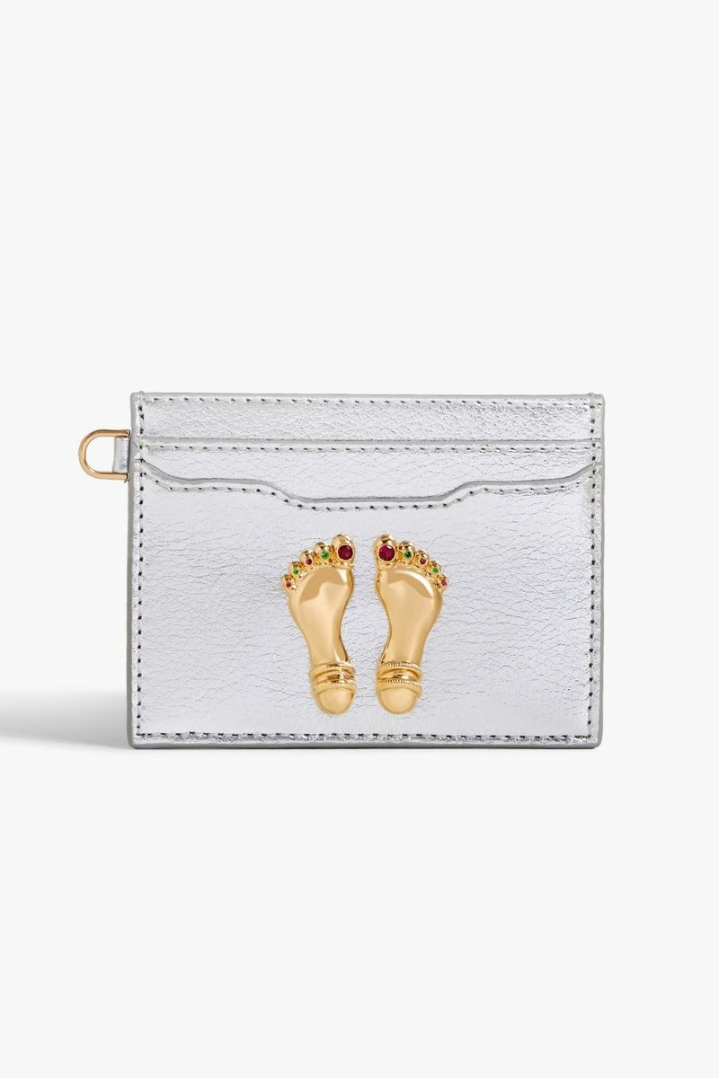 Abundance Card Holder in Celestial Silver