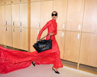 The Boss Tote Bag in Raven Black