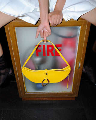 The Boss Swing Bag in Ochre Yellow