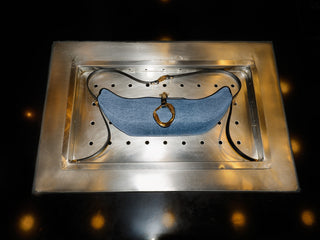 The Boss Swing Bag in Denim Blue