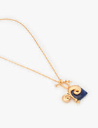 Aries Zodiac Sign Pendant in 22kt Gold