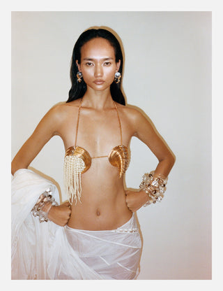 Koko Conch Pearl Bralette
