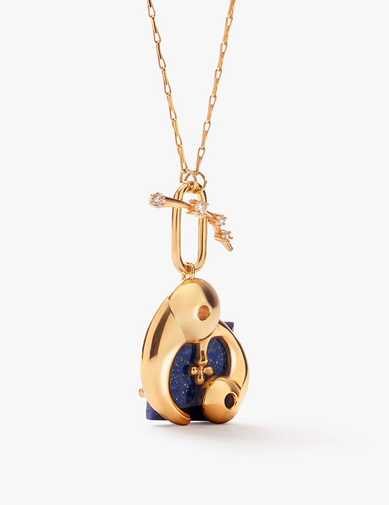 Cancer Zodiac Pendant Necklace