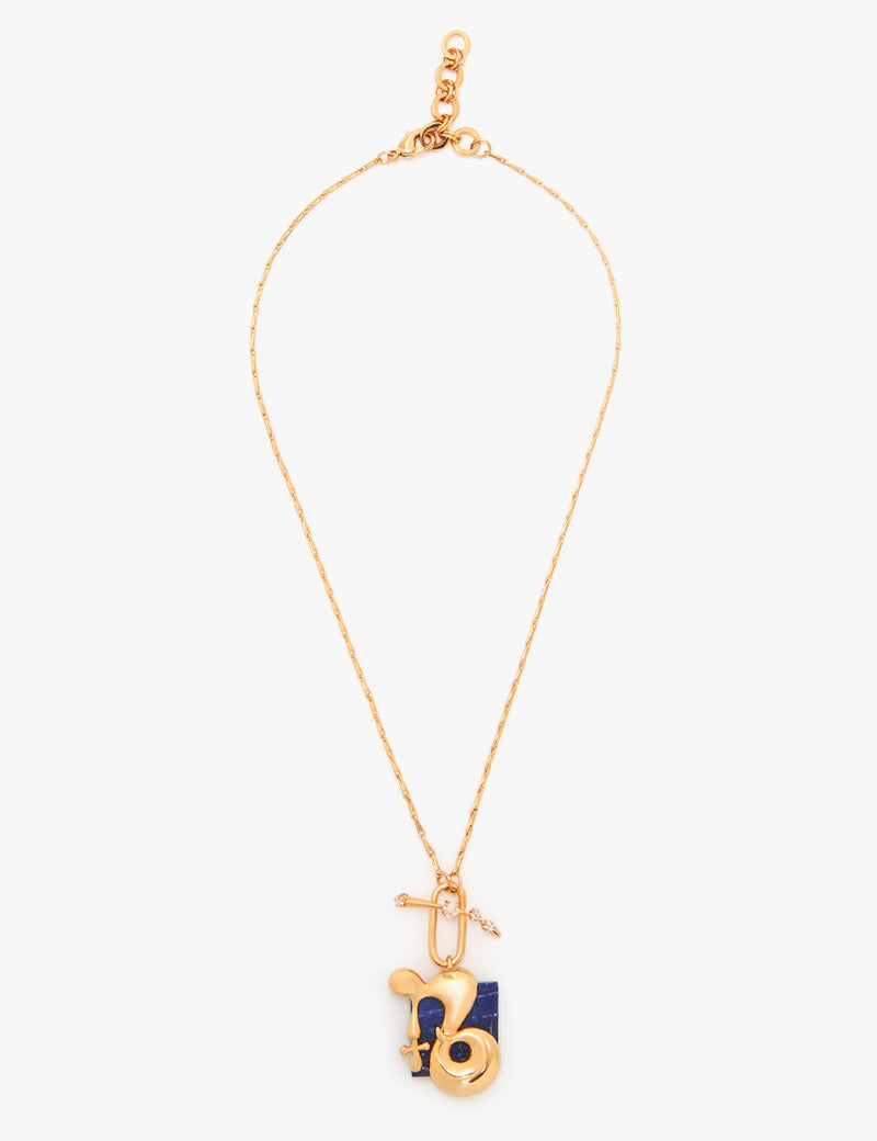 Capricorn Zodiac Sign Pendant