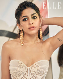 Celebrity statement earrings