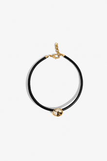 The Confessions Choker in Noir