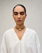 The Confessions Choker in Noir