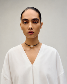 The Confessions Choker in Noir