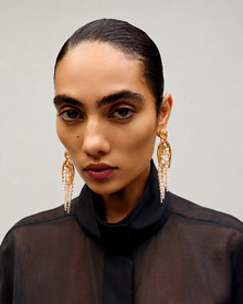 Nautilus Fringe Earrings