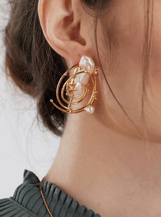 Cluster Stud earrings
