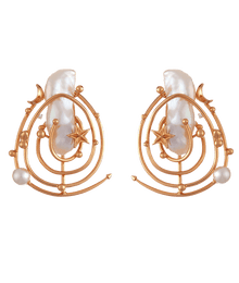 Cluster earrings