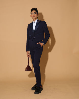 Kubbra Sait in Outhouse Chunky Ear Cuff Earrings