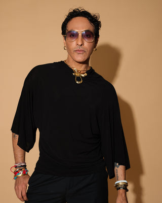 Gold Finish Choker Necklace