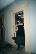 Neha Dhupia In The Scarlet Minivet Handbag in Caviar Black