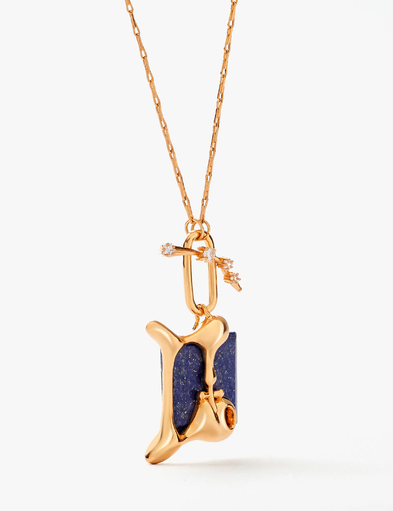Gemini Zodiac Pendant Necklace