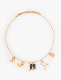 Gemini Zodiac Sign Charm Necklace