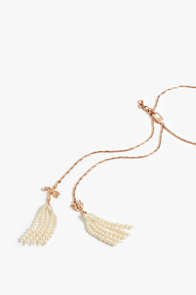 Gold Cascade Necklace
