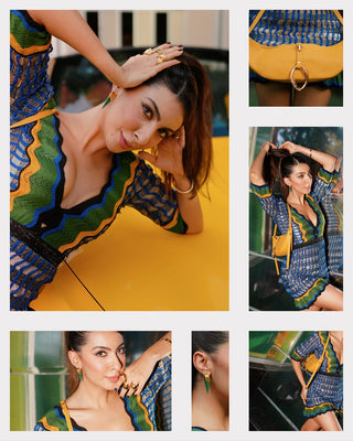 The Boss Swing Bag in Ochre Yellow