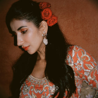 Parul Gulati In Sacred Union Pearl Drop Earrings