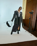 Sonakshi Sinha In The Boss Swing Bag in Raven Black