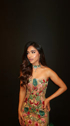 Gurleen Kaur In Le Palmier Choker Necklace