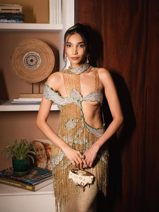 Juhi Godambe In The Koko Couture Bag in Canvas Jute