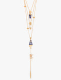 Lapis Lazuli Sculpt Layered Necklace
