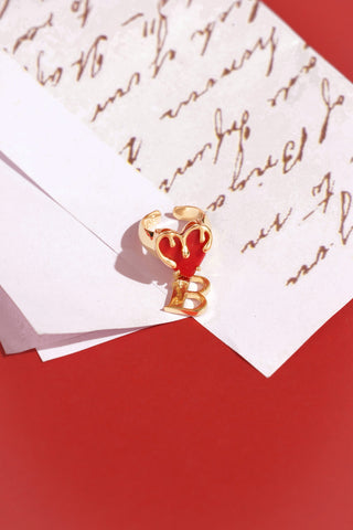 Bisou Love Links Ring