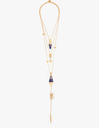 Lazuli Sculptural Layered Necklace