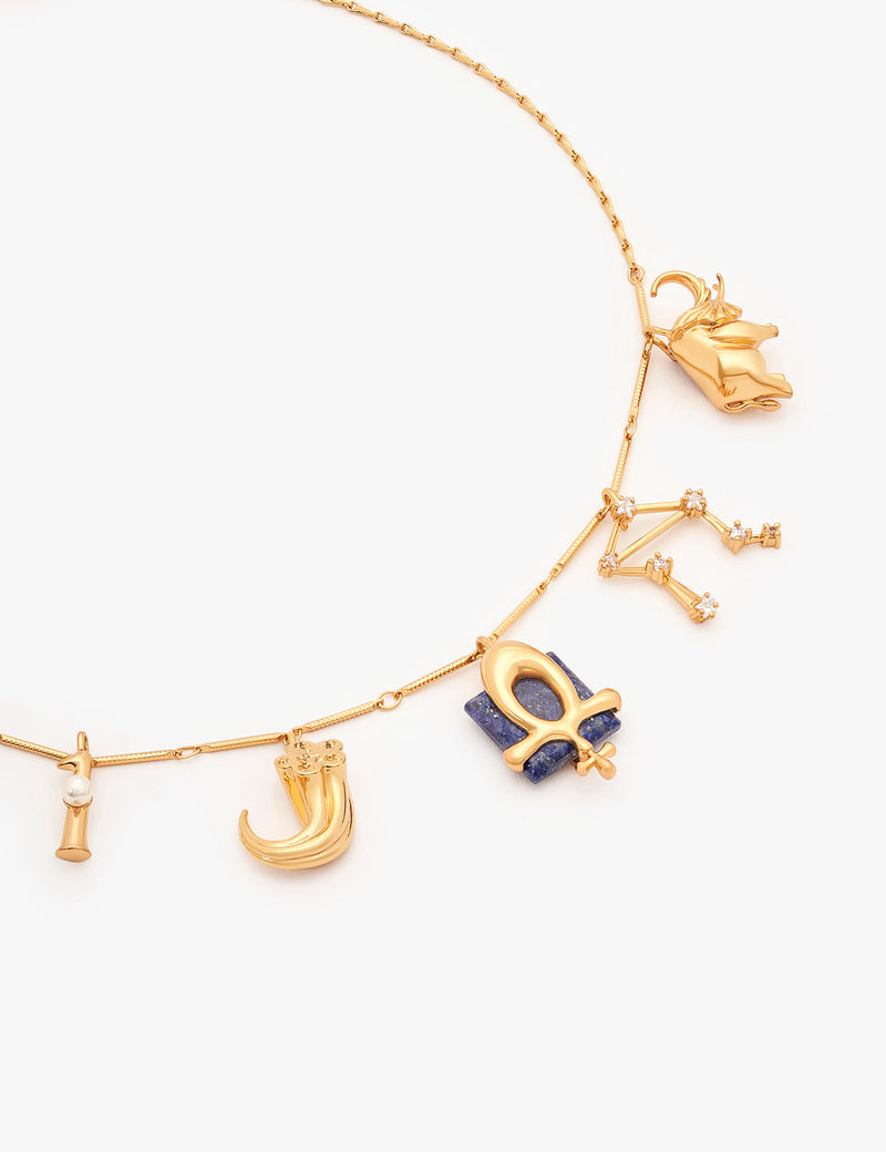 Libra Zodiac Sign Charm Chain