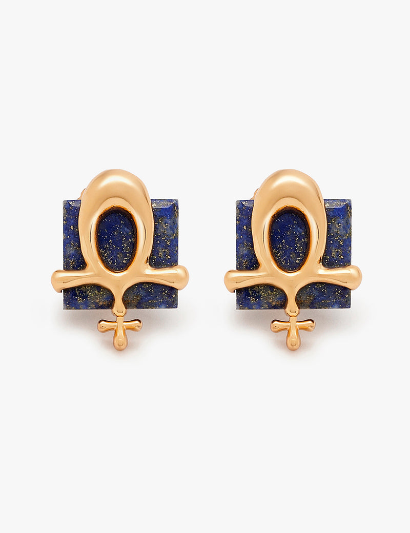 Libra Zodiac Studs Earrings