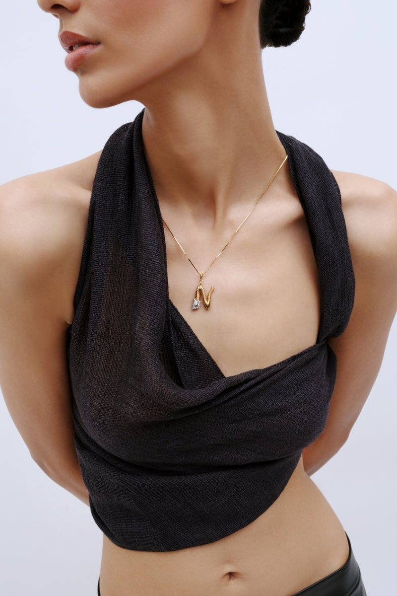 KOKO Alphabet Pendant "N"