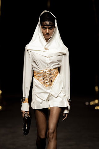 Gold Finish Waist Chain for Women