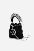 OH Quill Poppi Bucket Bag in Mystic Noir