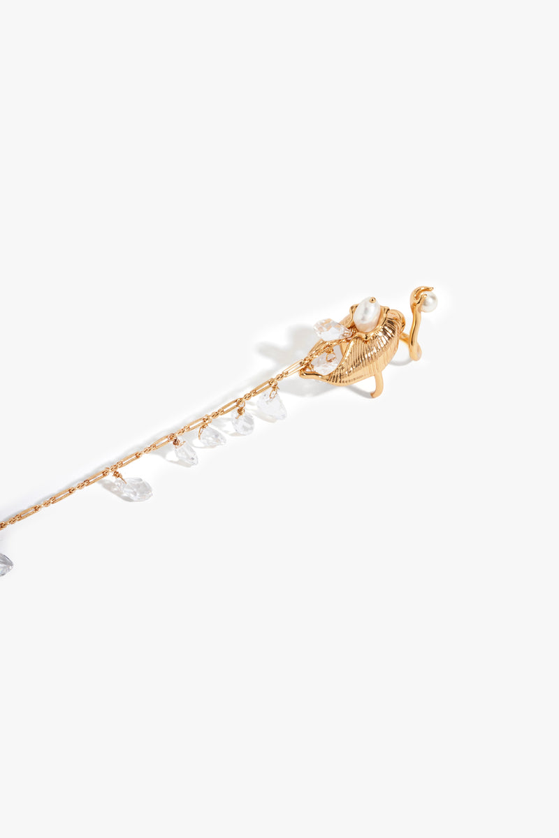 Seanymph Chain Veil Ring (Gold)