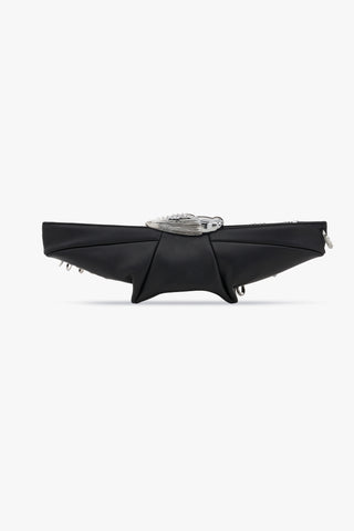 KOKO AERONAUT STUDDED KLUTCH IN NOIR