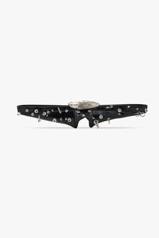 KOKO EMBELLISHED WING  KLUTH IN NOIR