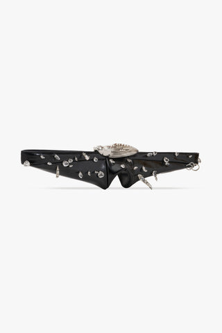 KOKO EMBELLISHED WING  KLUTH IN NOIR