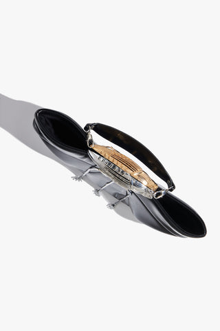 The Koko Runway Klutch in Cosmos Black